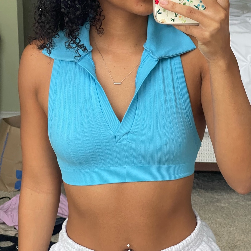 Collard Crop Top